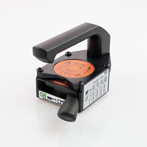 Base magnetica estremamente forte e commutabile con manico per materiali rotondi - Product Image 1