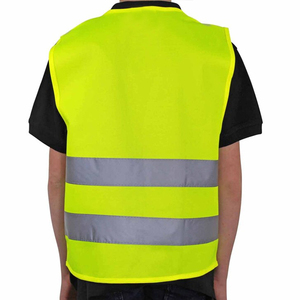 Chaleco de Seguridad ANSI Clase 2 Reflectante de Alta Visibilidad con LED Intermitente, Ligero, Impermeable, de Poliéster para Hombres y Mujeres - Product Image 3