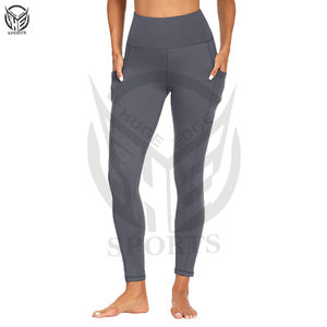 Leggings de gimnasio OEM con bolsillo, leggings de yoga de cintura alta para mujer, los más nuevos, transpirables, personalizados, para mujer y niña, 2026 - Product Image 6