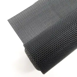 360g 15*11 Black Pet Proof Fly Screen Mesh Roll Pet Resistant Insect Window Pool Screen