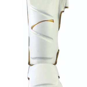 สนับแข้งสำหรับผู้ชายที่ฝึกเล่นเบสบอลสายรัดคู่หนังแท้ PU ใส่สบาย - Product Image 4