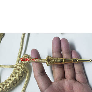 Custom Gold Aiguillette Cómodo Ceremonial Cantidad a granel Fabricación Precio bajo Venta - Product Image 3
