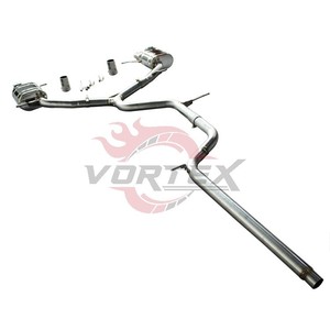 Sistema de Escape Catback con Silenciador y Tubos de Ajuste Valvetronic de Acero Inoxidable Pulido OEM de Vortex Factory para VW Volkswagen Sprinter - Product Image 5