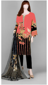 Vestidos informales afganos indios paquistaníes para mujer, vestidos de algodón Kari de pollo para césped, colección de verano, nuevos diseños de moda - Product Image 6