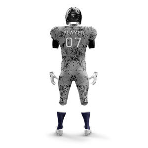 Short en jersey brodé de vêtements de football américain pour hommes sur mesure Séchage rapide 100% polyester Caractéristique respirante - Product Image 6