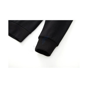 Sweat-shirt d'hiver à col roulé pour homme, basique, à manches longues, pull décontracté, athlétique, pour la salle de sport, l'entraînement, le quotidien, en polaire, 100% coton, coupe moderne - Product Image 5