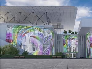 Panneau d'affichage extérieur à haute luminosité 8000nits LED DIP346 IP65 panneau d'affichage LED à économie d'énergie étanche - Product Image 4