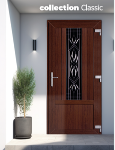 Collection classique Cadre de porte uPVC sans panneau | Design européen intemporel - Product Image 2