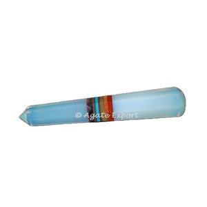 Healing Opalite Faceted Chakra Massage <b>Wand</b> - Product Image 1