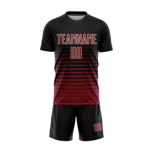 Vente chaude Vêtements de sport Maillot de football Séchage rapide Vêtements de football de plein air Ensemble d'équipe avec conception personnalisée Uniforme de football léger - Product Image 2