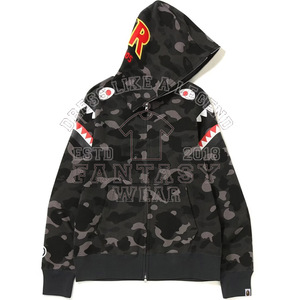 Sudadera con Capucha FANTASY WEAR OEM con Logotipo Personalizado, Sudadera de Algodón con Corte y Costura, Estilo Patchwork, Sudadera Corta con Estilo Único para Hombre - Product Image 5