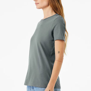 Camiseta de cuello redondo favorita para mujer 60% algodón, 40% camisetas de poliéster - Product Image 1