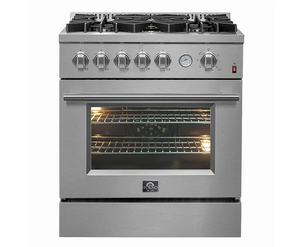 มีสินค้าในสต็อก ชุดครัว 2 ชิ้น ประกอบด้วยเตาแก๊สขนาด 30 นิ้ว + ตู้เย็นขนาด 30 นิ้ว ช่องแช่แข็งด้านล่าง ความจุ 17.5 คิว ความจุฟุตสแควร์ - Product Image 3