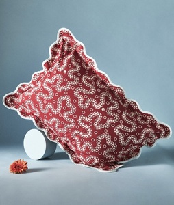 Funda de cojín hecha a mano con diseño impreso, cubierta de cojín multicolor, productos hechos en la India, al mejor precio al por mayor - Product Image 3