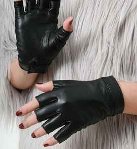 ถุงมือหนังเจาะรูครึ่งหนึ่งสำหรับทุกเพศ พร้อมบริการออกแบบโลโก้ตามสั่ง - Product Image 4