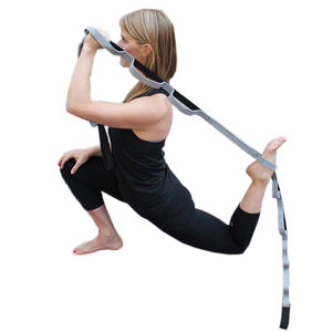 Sangle de Yoga et d'Étirement, Ceinture de Rééducation, Soutien Dorsal en Néoprène, Boucles Élastiques de Fitness, Sangle d'Assistance à la Traction Segmentée pour Exercices - Product Image 1