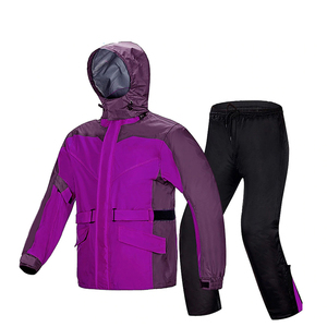 Traje de lluvia a prueba de agua de nailon de alta calidad personalizado con capucha desmontable Hombres Traje de memoria de hombre de alta calidad para invierno - Product Image 2