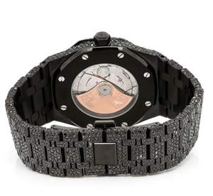 Reloj de Lujo Analógico MIYOTA CHARM de 41 mm, Personalizado, de Acero Inoxidable Negro con Cristal, de Moda, para Negocios, Edición Limitada para Hombre y Mujer. - Product Image 6