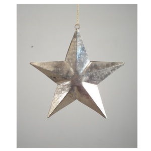 Brown Color Metal <b>Hanging</b> <b>Star</b> Ornaments For Home Christmas X Mas Tree Decorative <b>Hanging</b> Ornaments - Product Image 4