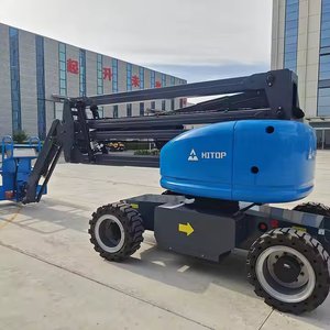 Wemet 18m Plataforma elevadora articulada Remolcable Boom Lift Cherry Pickers para la venta - Product Image 4