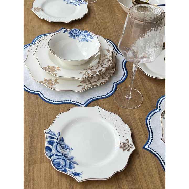 Dinner Set Bianca 44 Pieces for 6 Persons