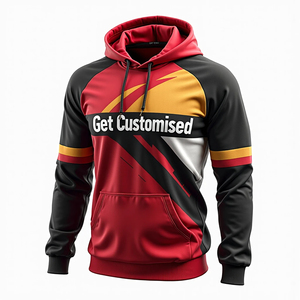 Sudadera con Capucha Personalizada Antiarrugas para Hombre, Sudadera Deportiva con Estampado por Sublimación, Ropa Deportiva Informal - Product Image 4