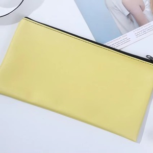 กระเป๋าหนัง PU ใส่ธนบัตรเก็บเงินสดกระเป๋าใส่เงินหลากสีพิมพ์โลโก้ได้ตามต้องการกระเป๋าสตางค์แบบมีซิป - Product Image 4