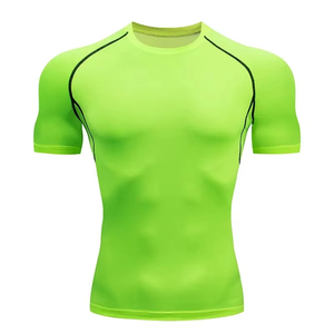 Venta al por mayor equipo deportivo camisetas hombres ejercicio activo desgaste Atlético sudor deportes ajuste personalizado gimnasio camiseta - Product Image 3
