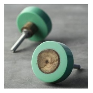 Perilla de puerta de madera y resina ecológica de alta calidad, elementos de resina de madera Natural, artesanías de madera de bambú de casi artesanía, calidad de exportación - Product Image 1