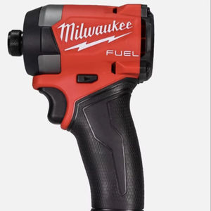 Listo para enviar: Taladro de impacto inalámbrico Milwaukee 2953-20 FUEL de 18V con batería de iones de litio y motor sin escobillas, hexagonal de 1/4 pulgadas, el más vendido - Product Image 1