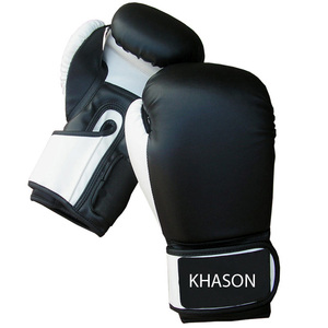 Guantes de Boxeo Profesionales de Cuero KHASON de Primera Calidad, Diseño Personalizado, Cierre Seguro y Ligeros - Product Image 1