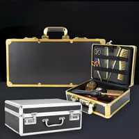 Mallette à outils de barbier de vente chaude avec plusieurs modèles au choix mallette en aluminium pour outils de coiffure