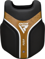 Protection de Poitrine de Haute Qualité pour l'Entraînement MMA, Protection du Corps, Protection du Ventre, RDX Aura Plus T-17 en Cuir Mayahide