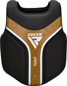 Protection de Poitrine de Haute Qualité pour l'Entraînement MMA, Protection du Corps, Protection du Ventre, RDX Aura Plus T-17 en Cuir Mayahide - Product Image 5