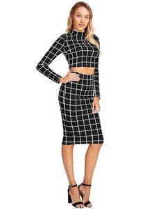 Boutique indienne exclusive Qualité supérieure Vêtements western en tricot léger à impression numérique pour filles Collection de vêtements de bureau - Product Image 2