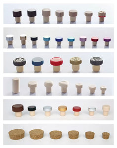 Tapón de Corcho con Tapa de Madera, Botella de Vidrio Pequeña de Roble Natural, Ecológica, Personalizada, Venta al por Mayor - Product Image 4