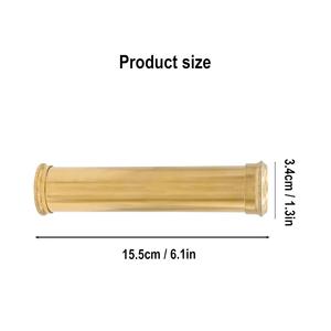 Gilbert & Sons Vintage en laiton gravé kaléidoscope métal nautique décor Antique amant travail kaléidoscope cadeau personnalisé - Product Image 2