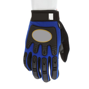Gants de travail Premium Amara Mechanic Impact Revêtement en latex de cuir synthétique de haute qualité Protection de la sécurité industrielle - Product Image 6