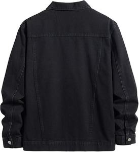 Chaqueta Vaquera Vintage con Logotipo Personalizado para Hombre, Chaqueta de Algodón de Diseñador, Abrigos Vaqueros OEM, Chaquetas Vaqueras de la Mejor Calidad para Hombre 2026 - Product Image 6