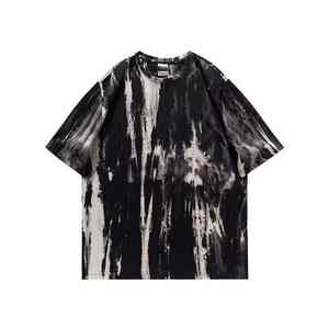 Ensemble de vêtements décontractés pour hommes 2 en 1, nouveau design, short uni, coupe ample, taille mi-haute, vêtements d'extérieur, t-shirt, vente en gros, ensemble en coton respirant - Product Image 3