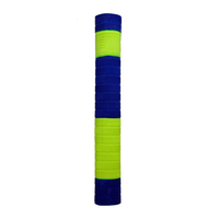 Poignées de batte de cricket antidérapantes légères de qualité supérieure en caoutchouc, couleurs/logos personnalisables, utilisation extérieure, longue durée, 38 mm