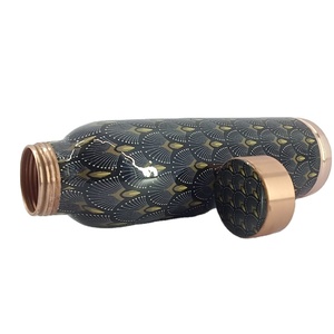 ขวดน้ำทองแดงออกแบบได้ตามต้องการทันสมัยไม่ซ้ำใครสำหรับเครื่องดื่มหัตถกรรมธรรมชาติ - Product Image 1