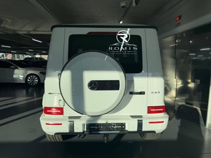 Nuova Mercedes Classe G Bianca, SUV con Carrozzeria Rigida, Turbo Sinistro, Euro VI, Benzina, Griglia Frontale, Fari Rotondi, Veicolo Urbano Fuoristrada - Product Image 6