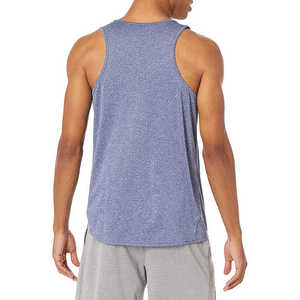 Quick Dry Breathable Casual Knitted Men's Tank Top Sleeveless Gym Workout Bodybuilding Fitness 100% Cotton - Product Image 6