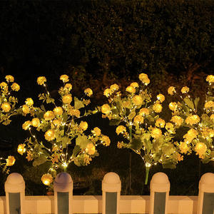 Luces LED de Ramo de Rosas con Estaca, Duraderas, de Alta Calidad, Mayor Brillo, Impermeables IP55, Regulables, 5 Metros, para Navidad - Product Image 1