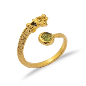 Anillo de Eternidad de Oro de 22K con Diseño de Turmalina Verde, Anillo de Boda Vintage, Joyería de Plata de Ley 925 Hecha a Mano, Venta al Por Mayor, Tendencia - Product Image 4