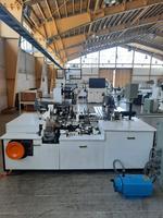 Machine d'emballage de tabac/cigarettes Molins HLP 250 électrique entièrement automatique pour produits durs/mous, état neuf, 250 paquets/min, haute performance