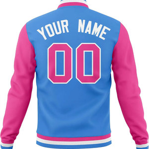 เสื้อแจ็กเก็ตทีมตัวแทนเสื้อแจ็กเก็ตหนังสำหรับผู้หญิงเสื้อแจ็กเก็ตทีมตัวแทนตามสั่ง - Product Image 3