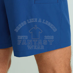 กางเกงขาสั้นชายหาดสีพื้น FANTASY WEAR OEM รุ่นใหม่ แห้งเร็ว สำหรับฤดูร้อน ได้รับการรับรองมาตรฐาน CE - Product Image 5