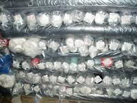 Tissu polyester 100% stock lot de tissu à Taiwan
